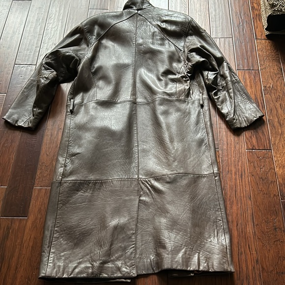 Leather men’s coat - Picture 5 of 6
